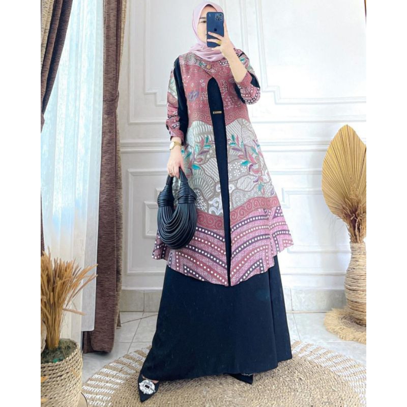 Rianti dress batik series 2