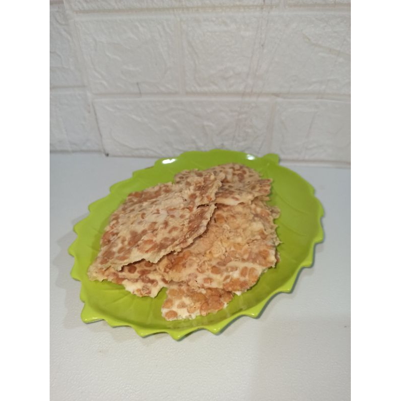 

tempe keripik khas magetan, kripik tempe godong / tempe bungkus daun