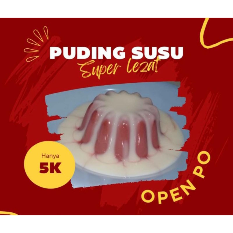 

Takjil Puding Susu Super Lezat