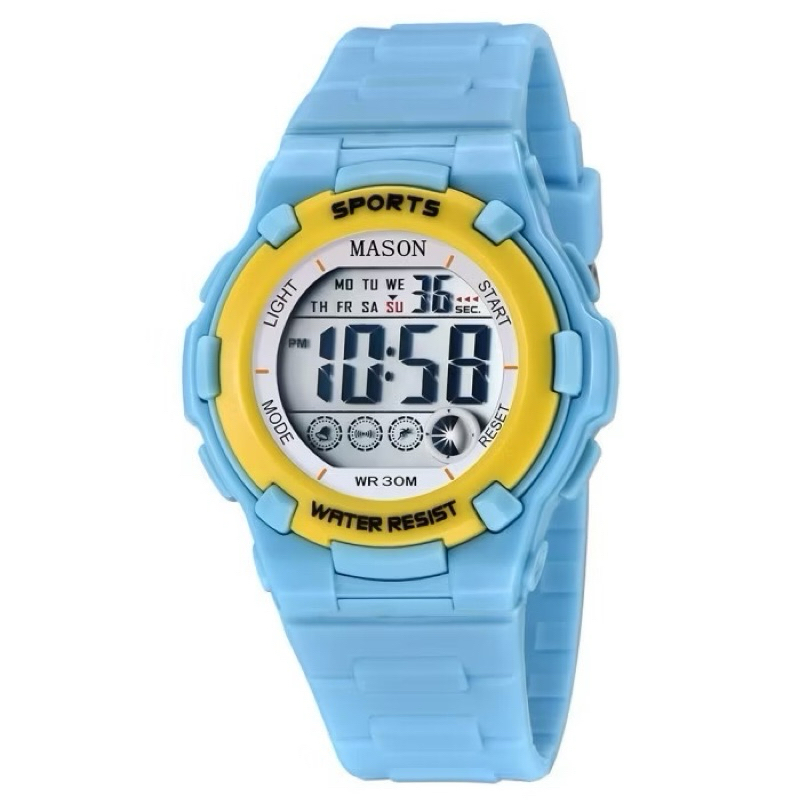 Jam Tangan Mason MDB 7012 Original Digital Rubber Water Resistant
