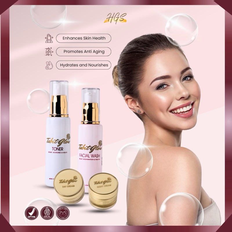 COD-Skincare TabitGlow Bpom.(Up Glow100%Original)