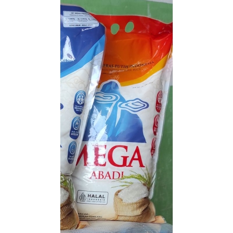 

Beras Pulen Mega Abadi Premium Kemasan 3kg