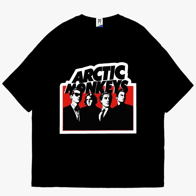 Kaos Band Artic Monkeys 24s Oversize Merchons