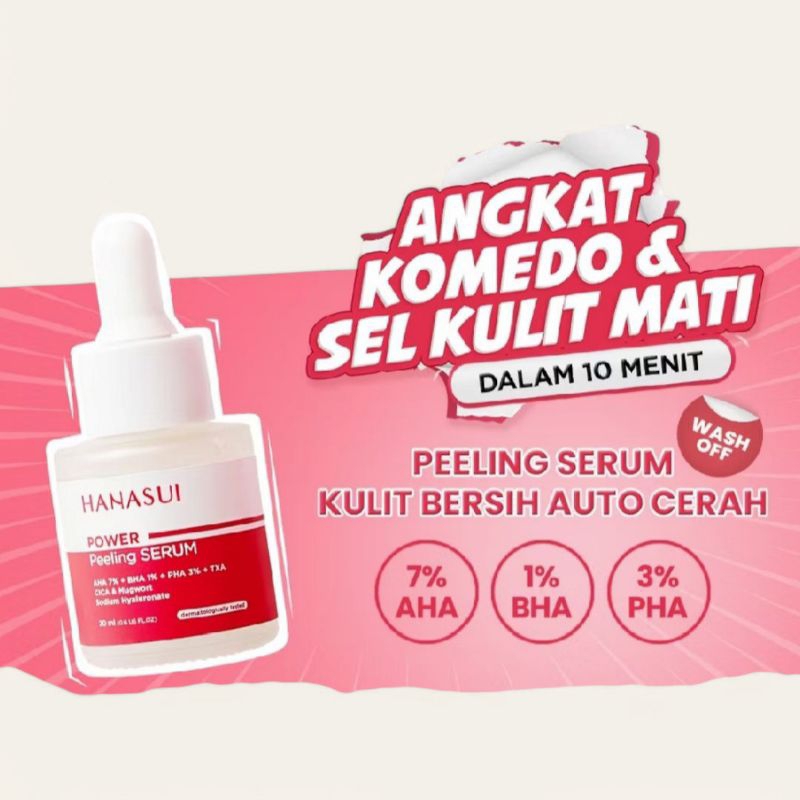 Hanasui peeling serum