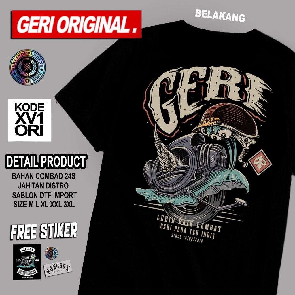 KAOS GERI ORIGINAL - VINTAGE NEW