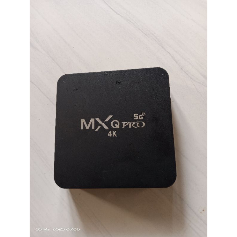 Box tv Mx Q pro 4k 5g