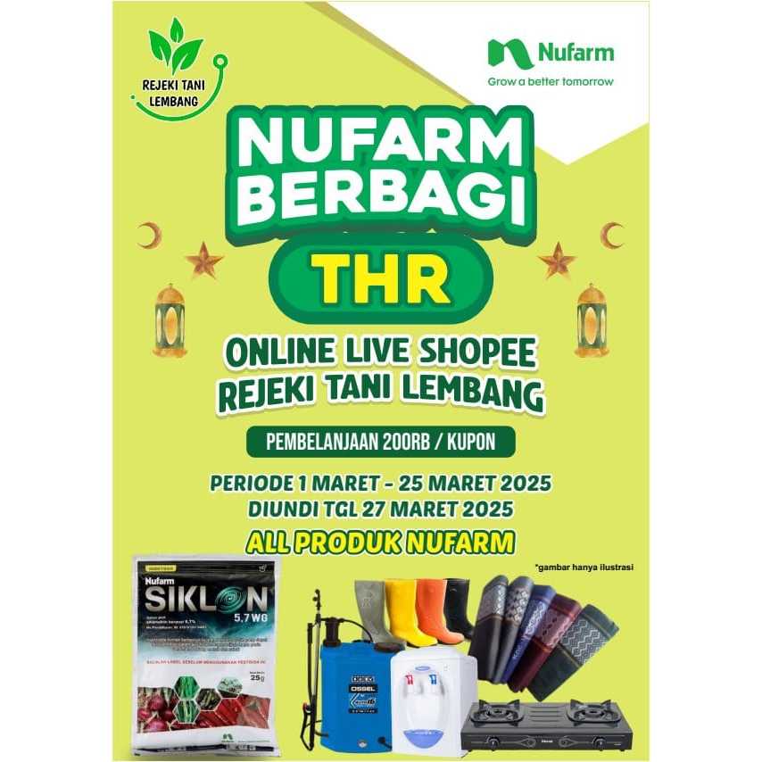 

NOB KUPON NUFARM BERBAGI THR