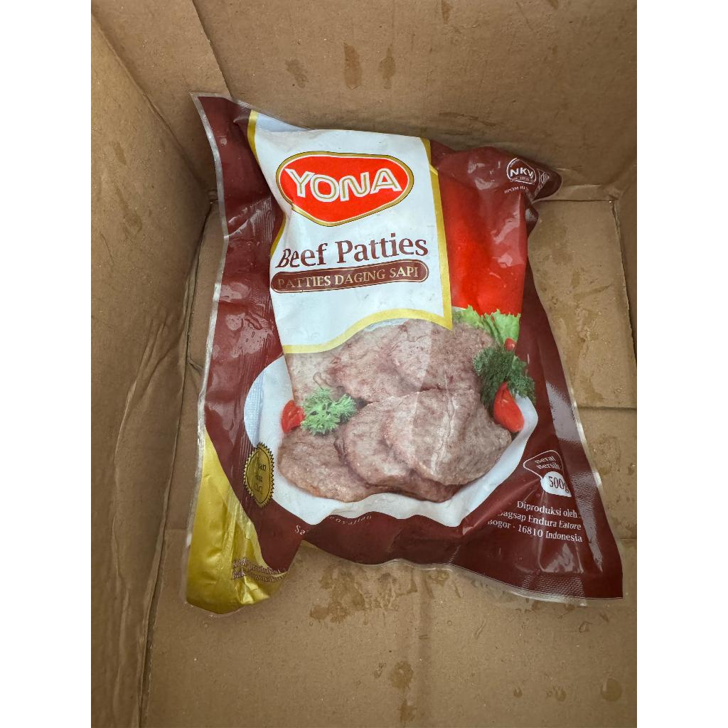 

Yona Beef Patties 500gr Yona Beef Patties 500gr