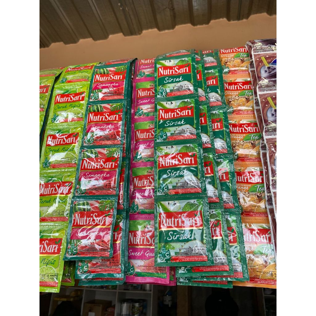 

NUTRISARI BERBAGAI RAS/PERRENCENG IS10/MINUMAN BUBUK