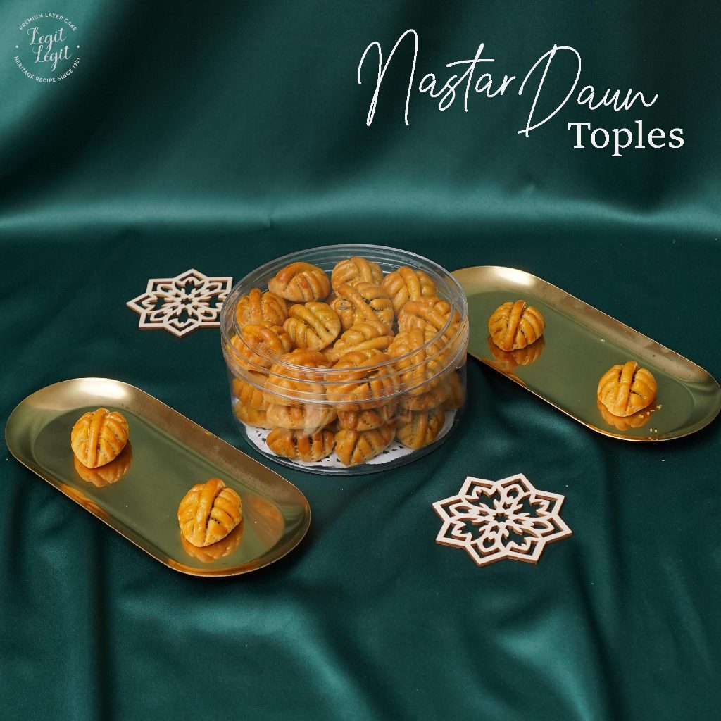 

Legit Legit Nastar Daun Premium 500gr - Eid Hampers | Ramadan Hampers | Hampers Lebaran | Parcel Lebaran | Hadiah Lebaran | Paket Kue