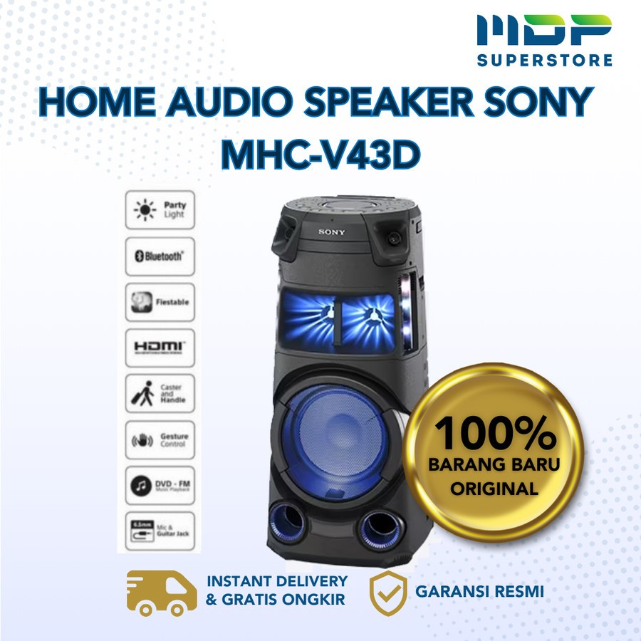 HOME AUDIO SPEAKER SONY MHC-V43D