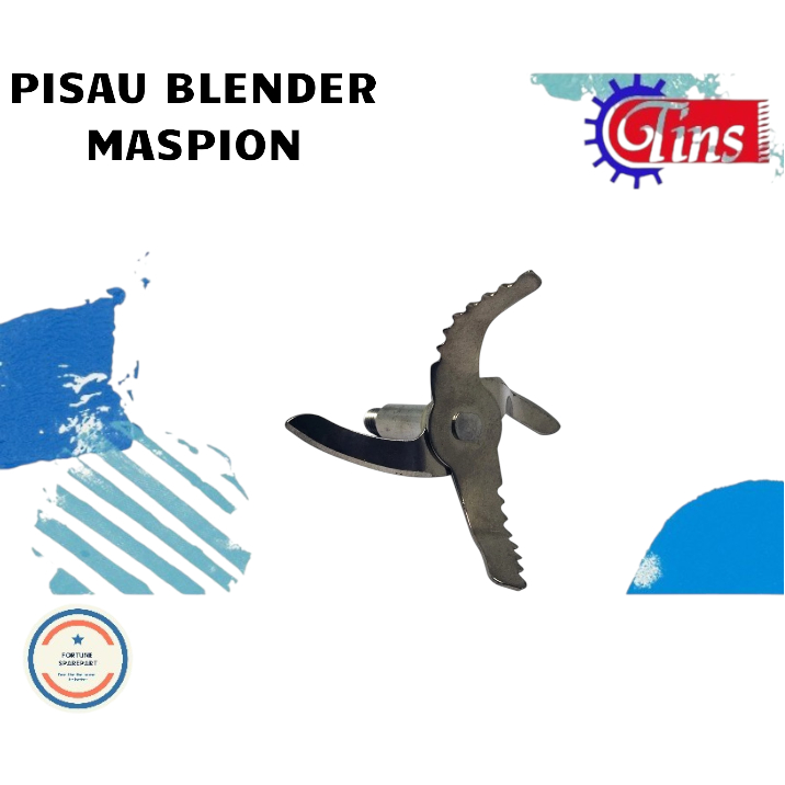 PISAU BLENDER MASPION EMPAT MATA PISAU BERBAHAN STAINLESS STEEL