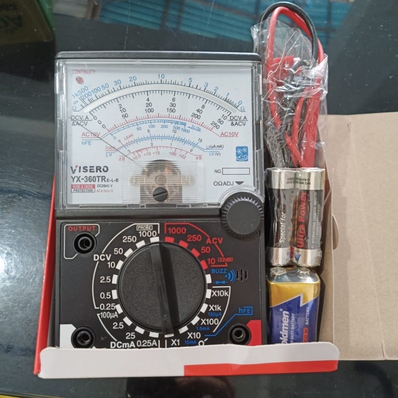 multitester analog besar visero