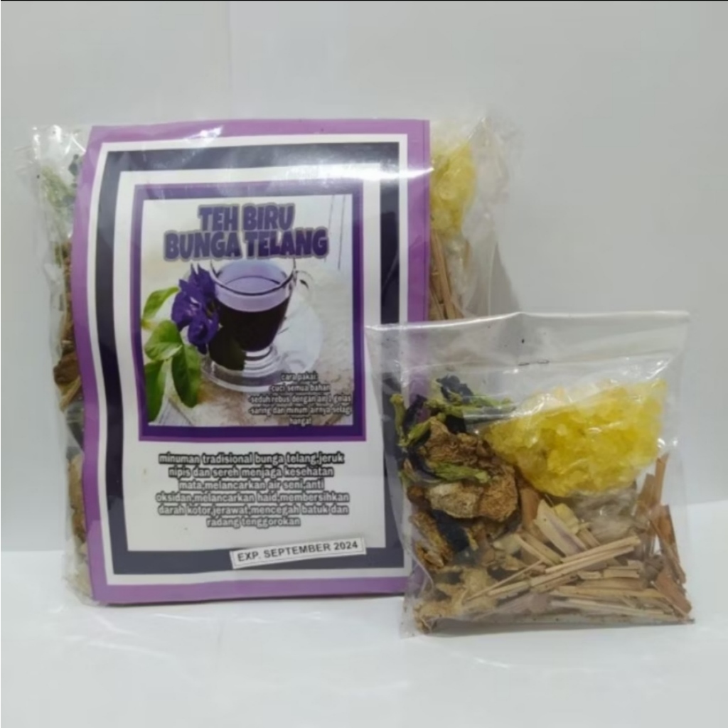 

Wedang Rempah Teh Biru Telang