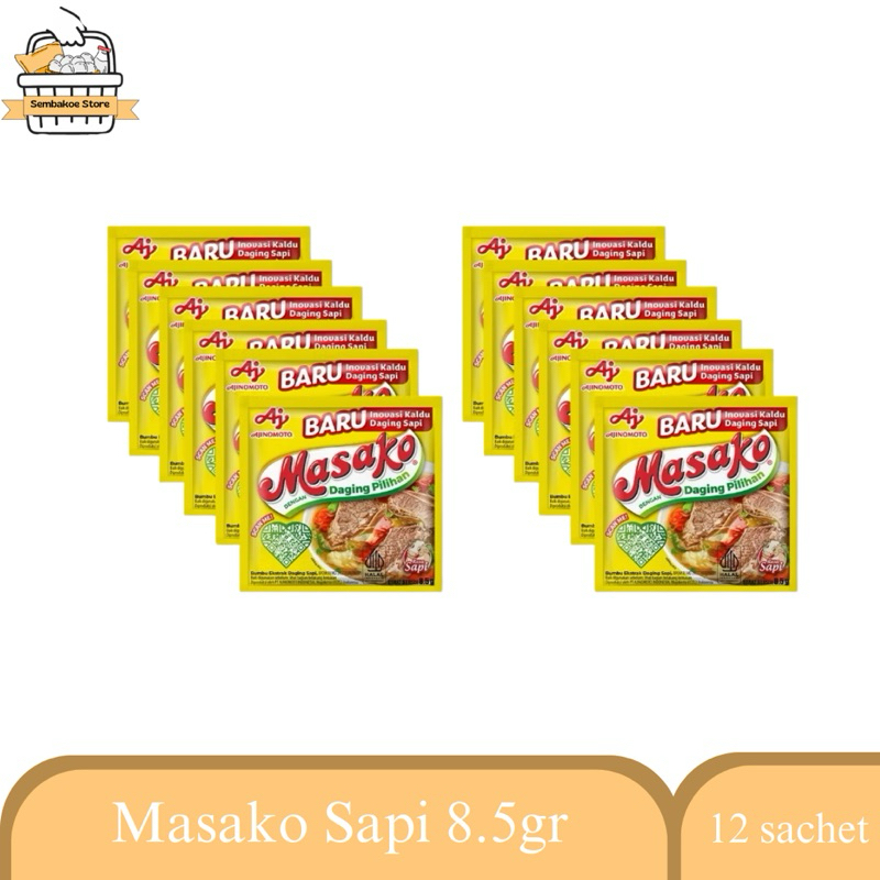 

Masako Sapi 8.5gr 1 renceng