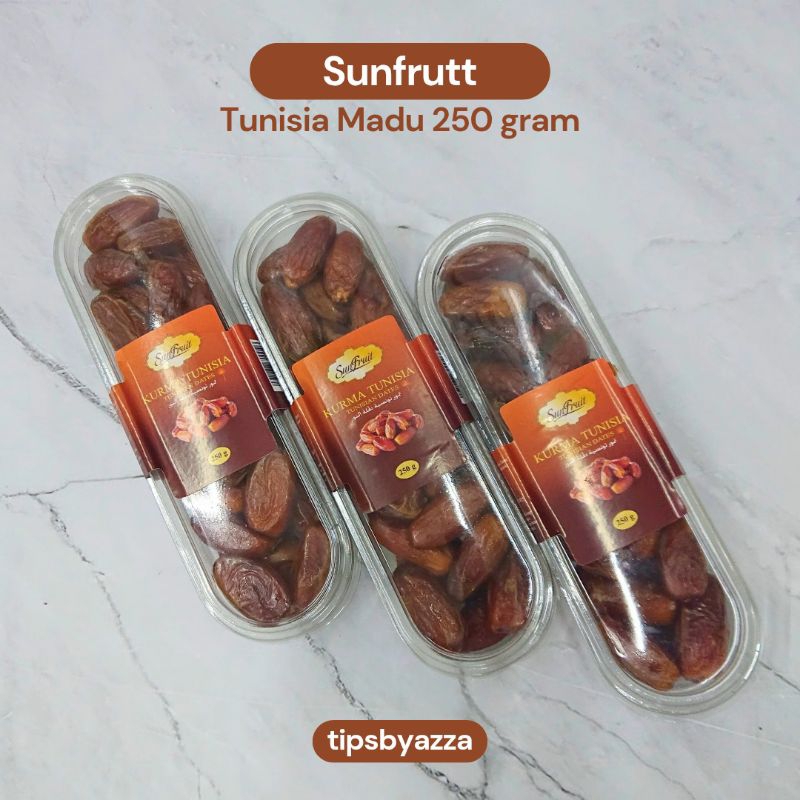 

Sunfrutt Tunis Madu 250 gram