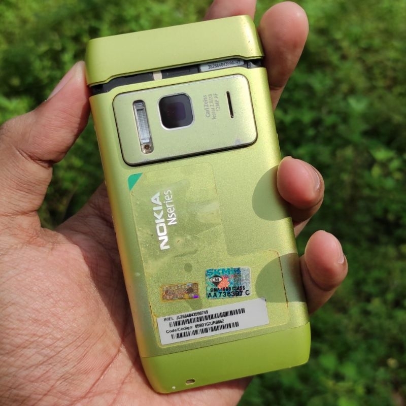 Housing Nokia N8 Hijau Full Casing Original