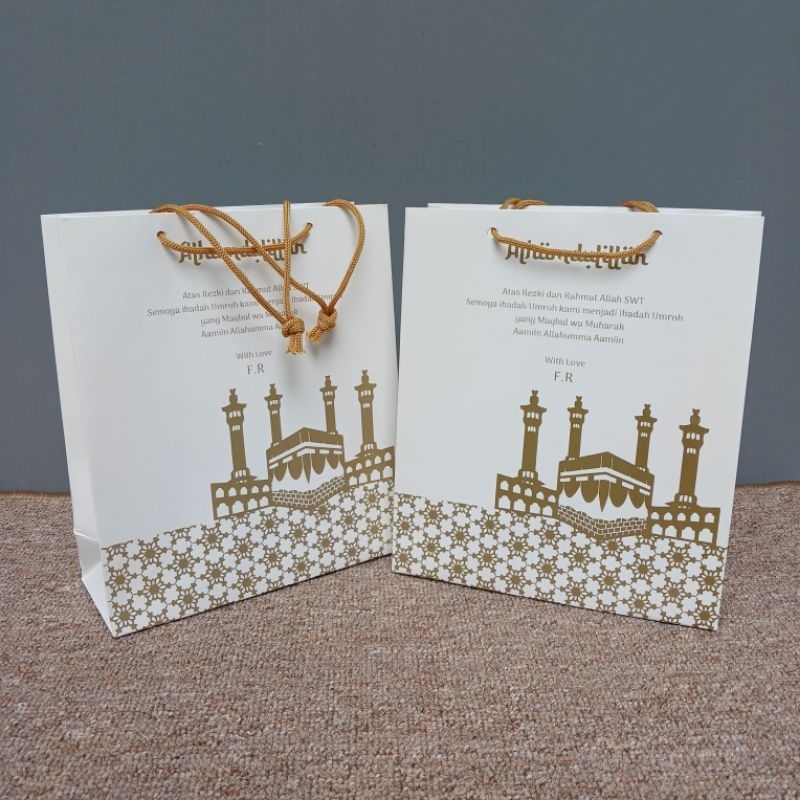 

Paperbag Umrah custom