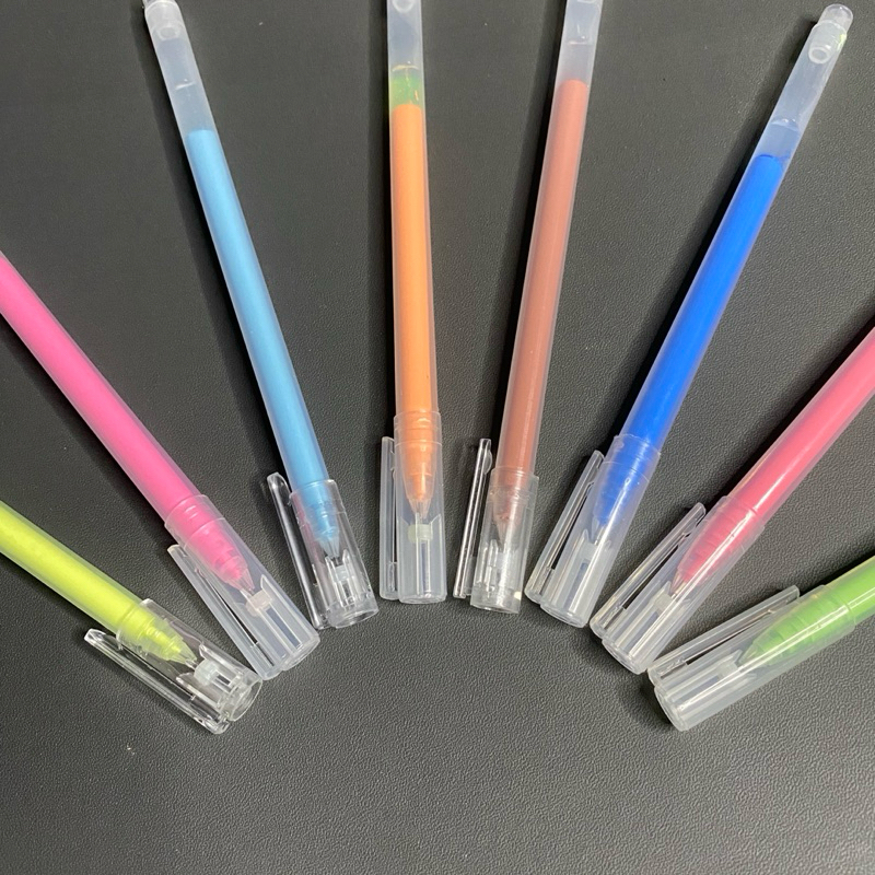 

[JS] GEL PEN TINTA WARNA WARNI 0.9mm METALIC BALLPOINT