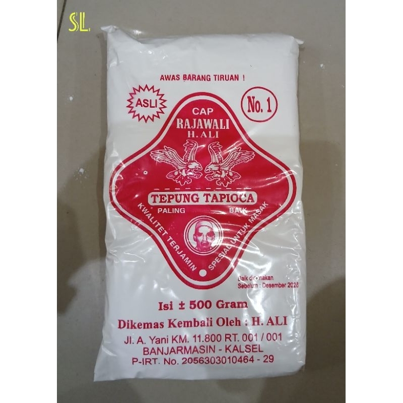 

Tepung Tapioka Cap Rajawali - Tepung Kanji 500gr