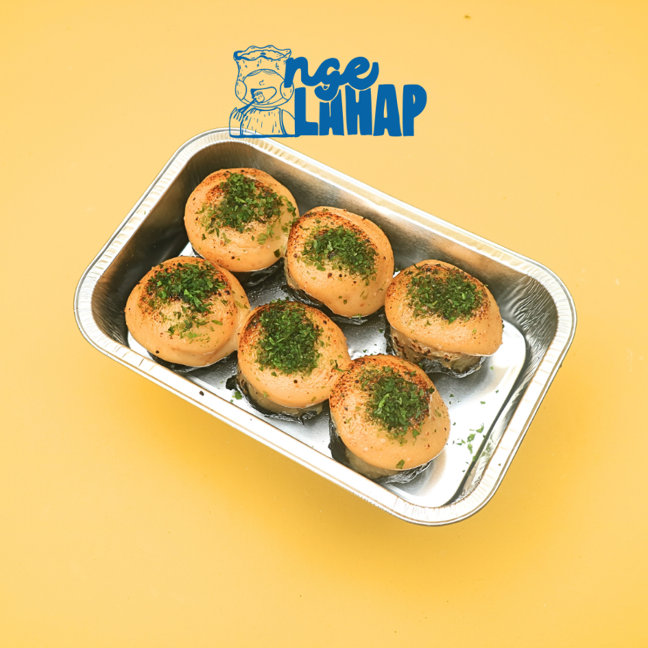 

Dimsum Nori Mentai Ngelahap (chili oil included)