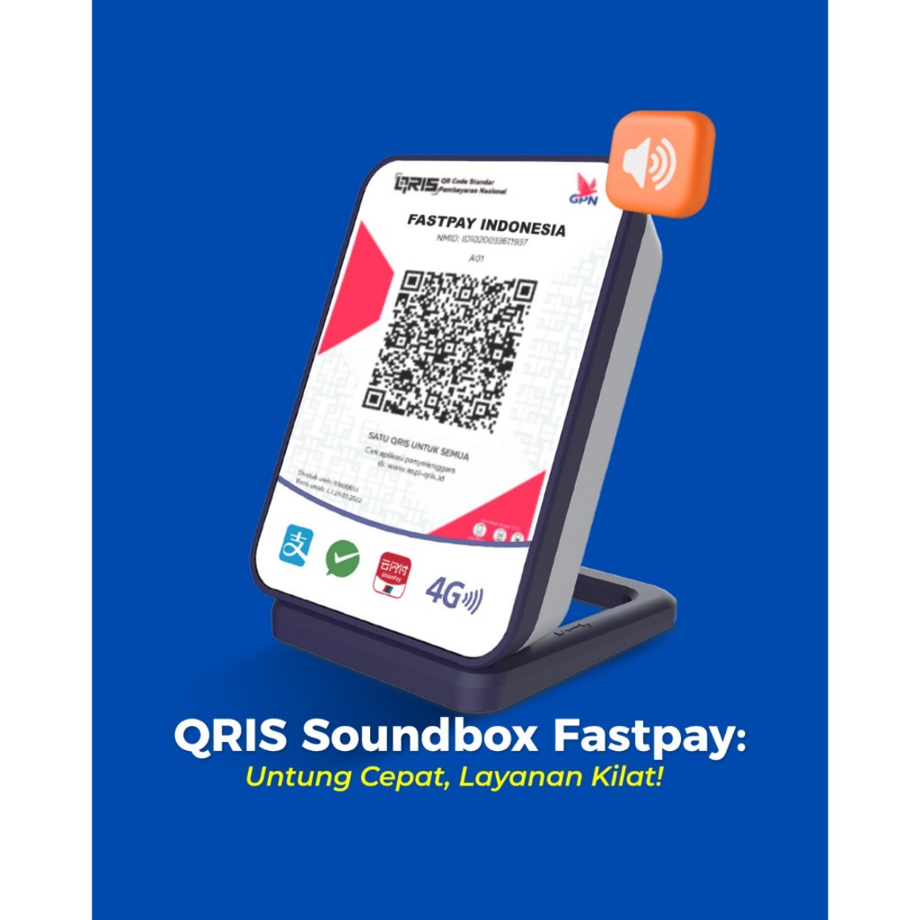 QRIS Soundbox Fastpay