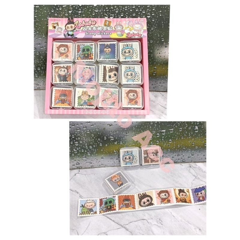 

Stiker Prangko Labubu / Stiker Lucu / Stiker Buku / Stiker Buku Diary