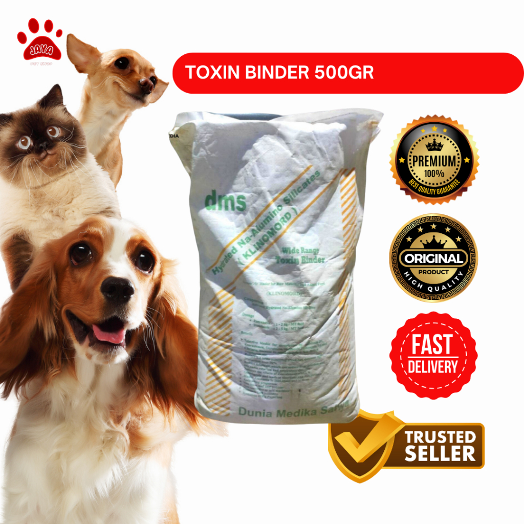 Toxin Binder 500 gram - Toxin Binder Pakan Ternak - Pakan Ternak Anti Jamur - Toxin Binder Murah