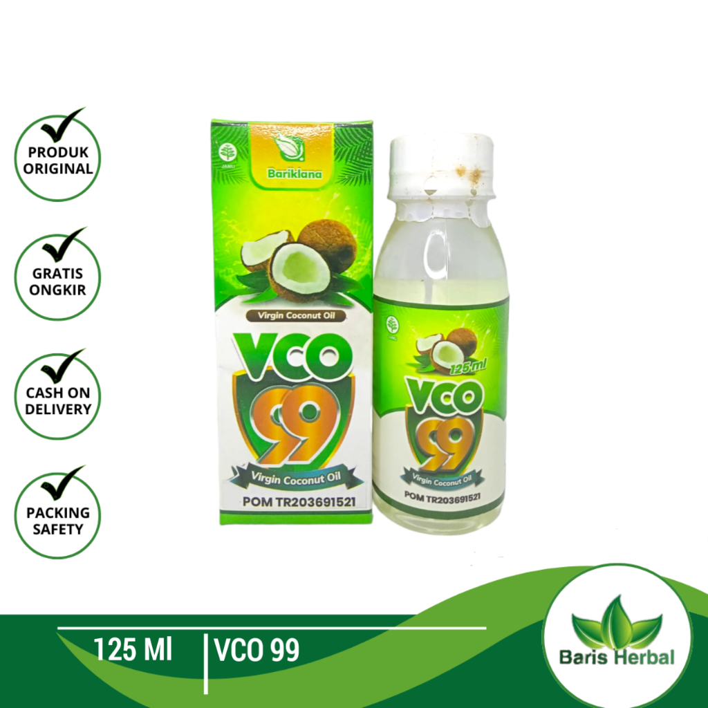 

VCO 99 Virgin Coconut Oil || 125ml