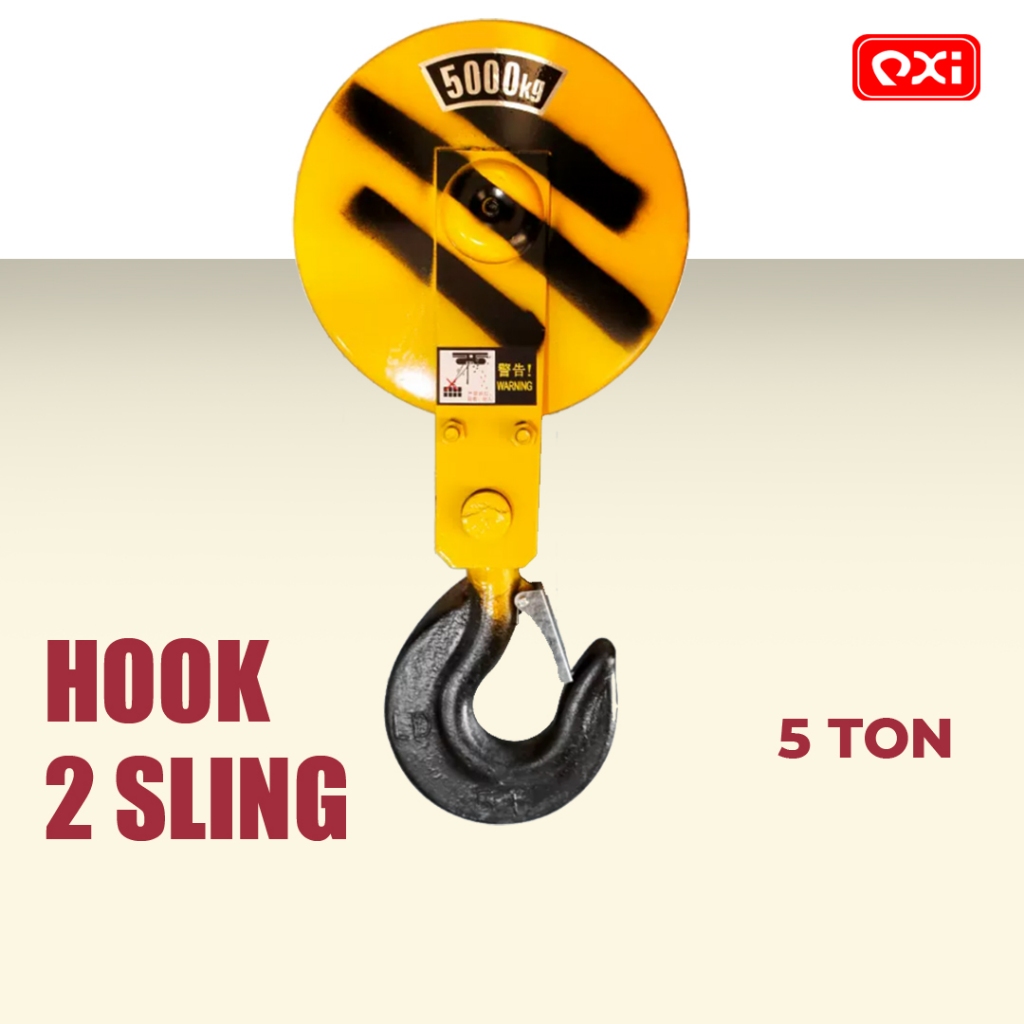 Hook/Pengait Hoist 2 Sling 5 Ton