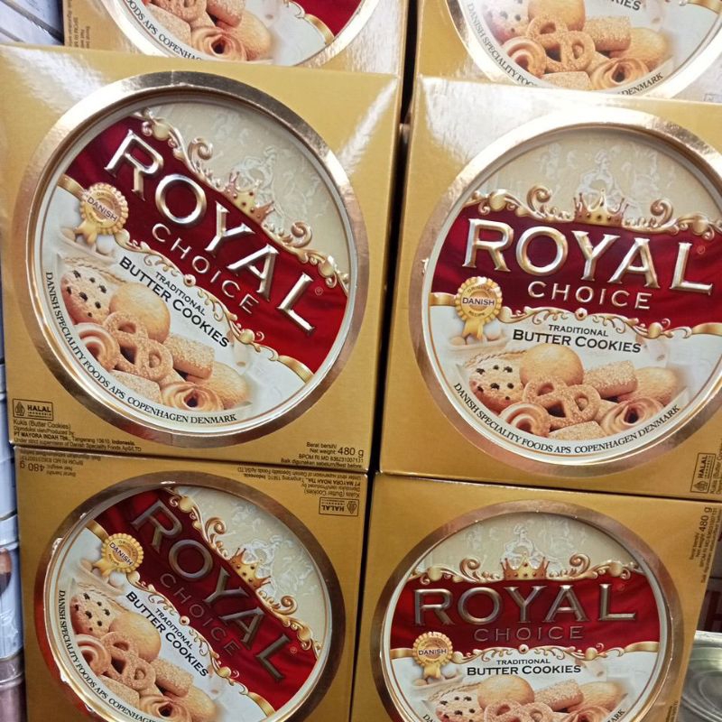 

ROYAL choice butter cookies 480g