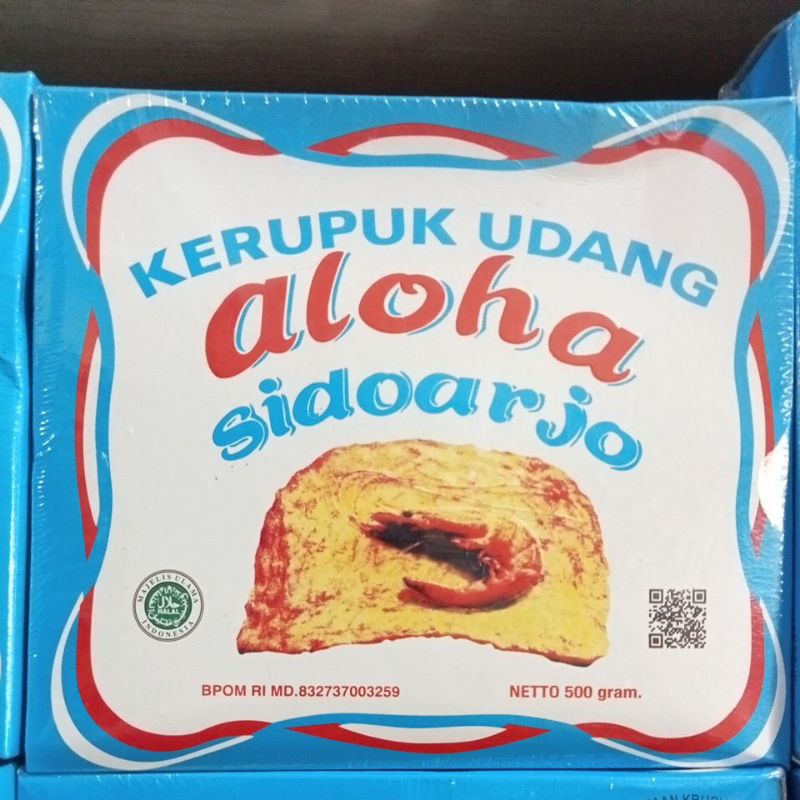 

kerupuk udang aloha sidoarjo 500 gr