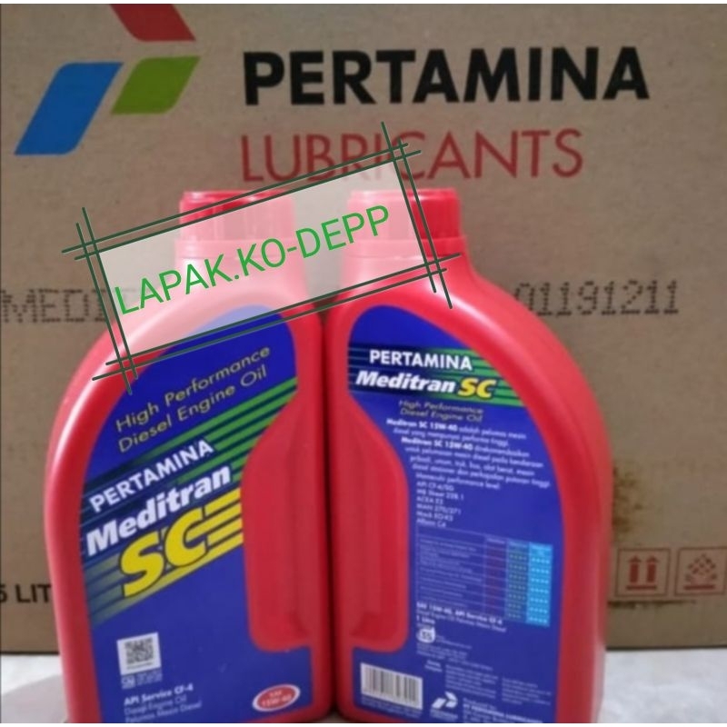 OLI MEDITRAN SC 1 LITER/OLI PERTAMINA MEDITRAN SC BOTOL 1 LITER