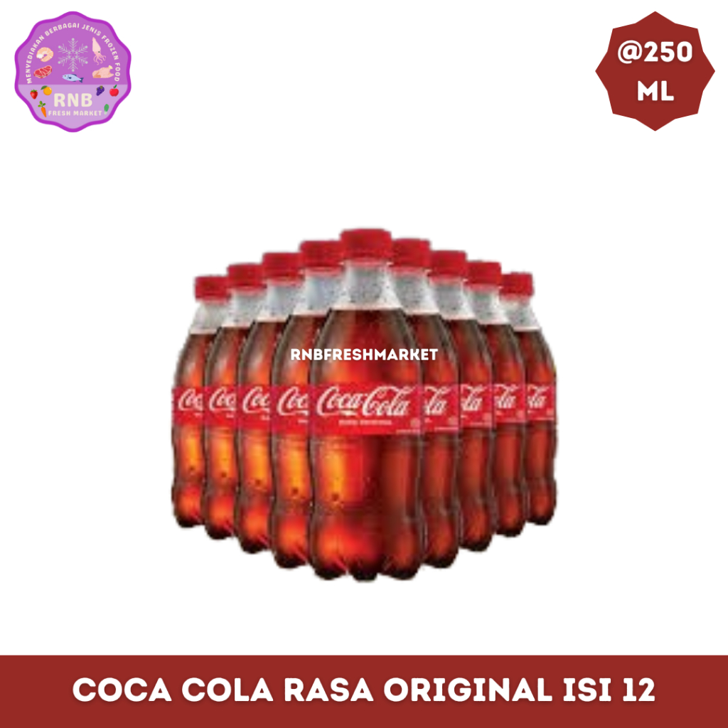 

Coca Cola Isi 12 Botol @250 ML