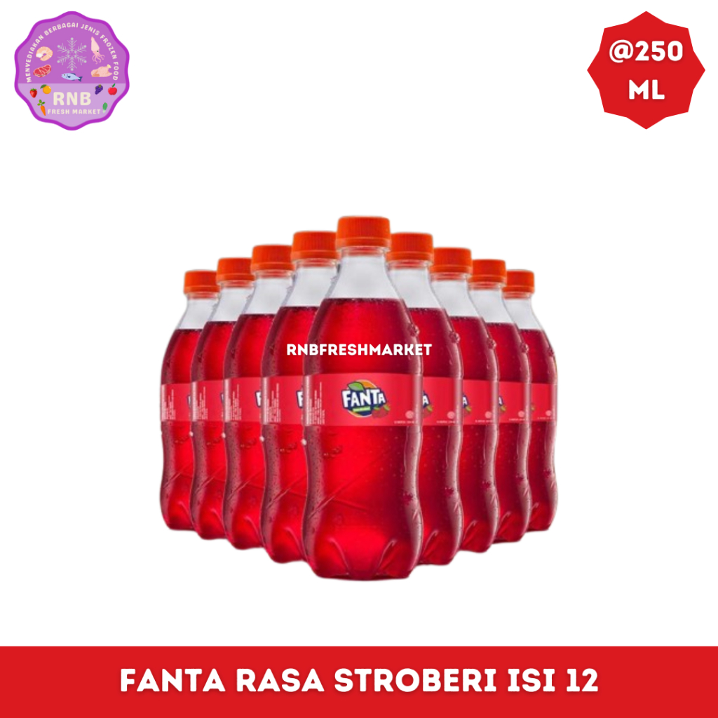 

Fanta Isi 12 Botol @250 ML