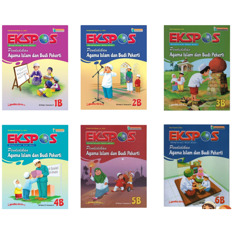 EKSPOS AGAMA ISLAM KELAS 1B SAMPAI KLS 6B BUKU YUDISTIRA