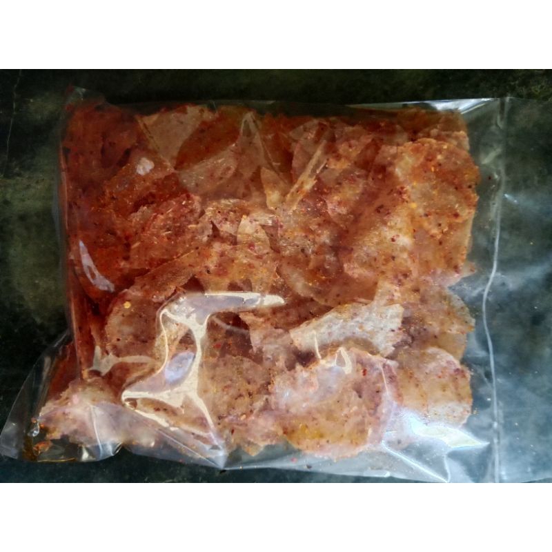 

kripca pedas isi 250gr