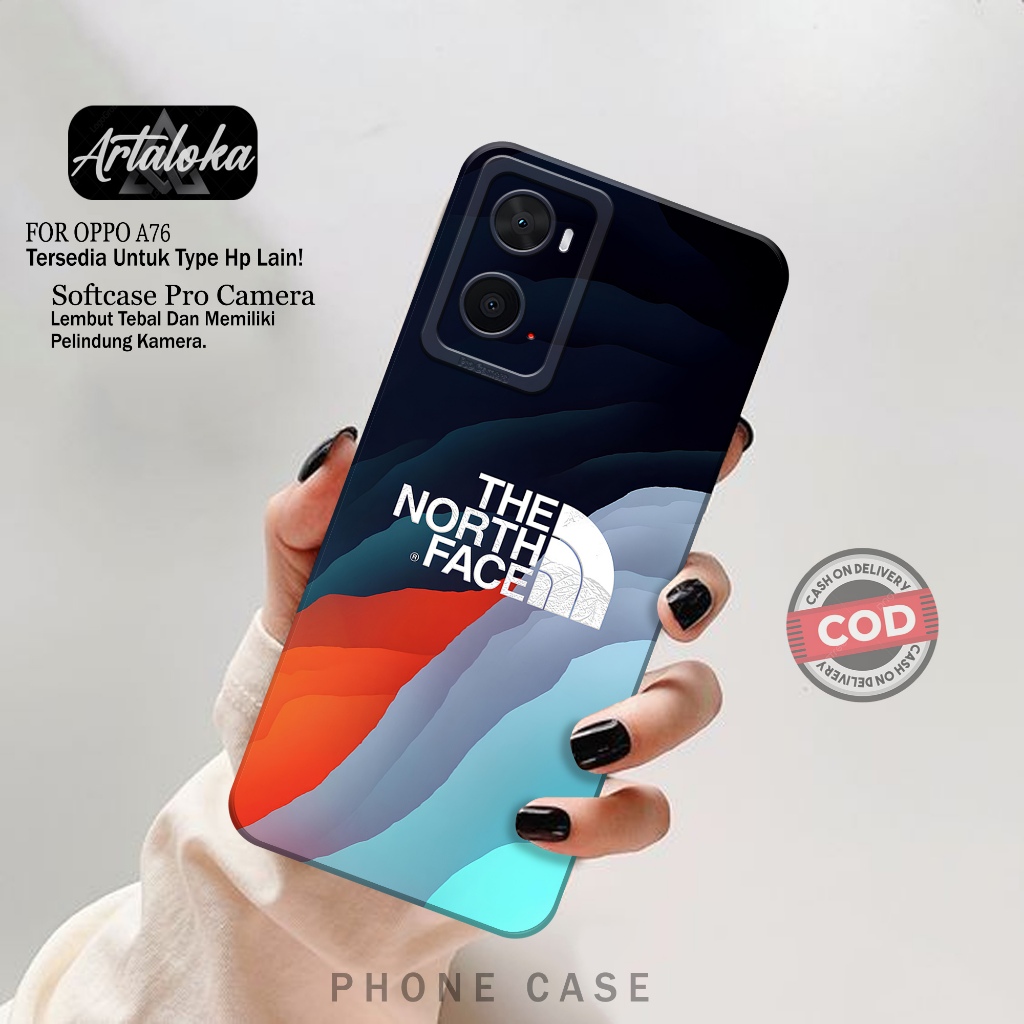 Case Hp Oppo A76 - Fashion Case Branded - Softcase Oppo A76 - Casing Oppo A76 - Kesing Oppo A76 - Si