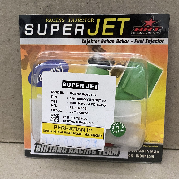 Injector BRT Injektor Racing BRT NMAX Old R15 Mio J Vixion New MX King Old NVL Xabre