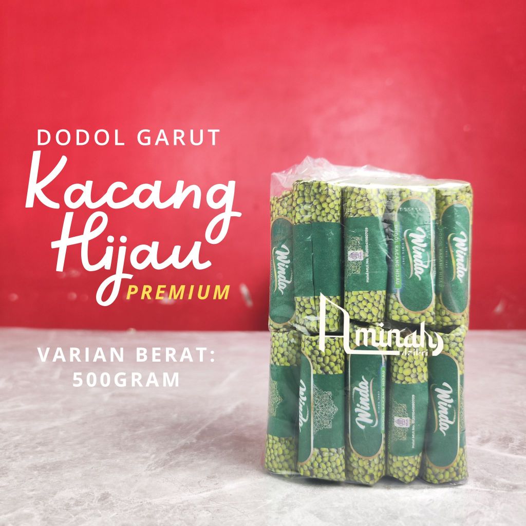 

Dodol Garut Kacang Hijau Premium 500gram Oleh-oleh khas garut