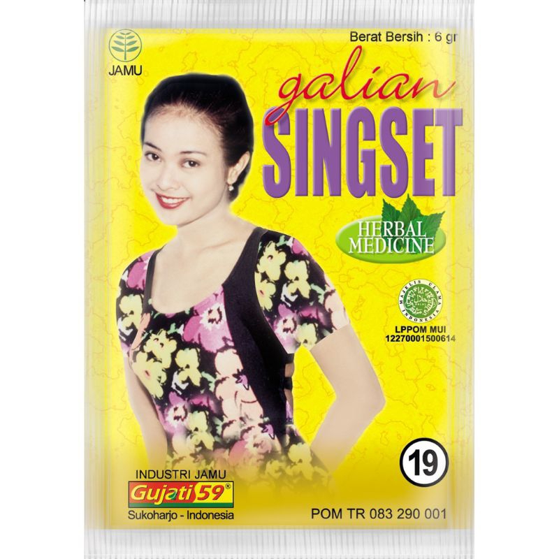 

GUJATI Jamu Galian Singset Isi 10 Sachet