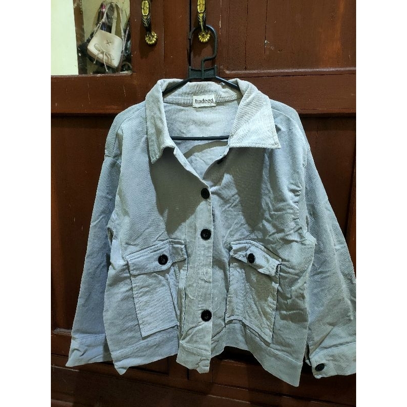 Preloved Atasan Jaket Outer Corduroy Hadeed.co
