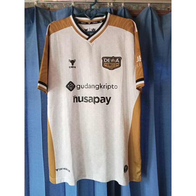 jersey preloved Jersey dewa united FC player away ( player issue )