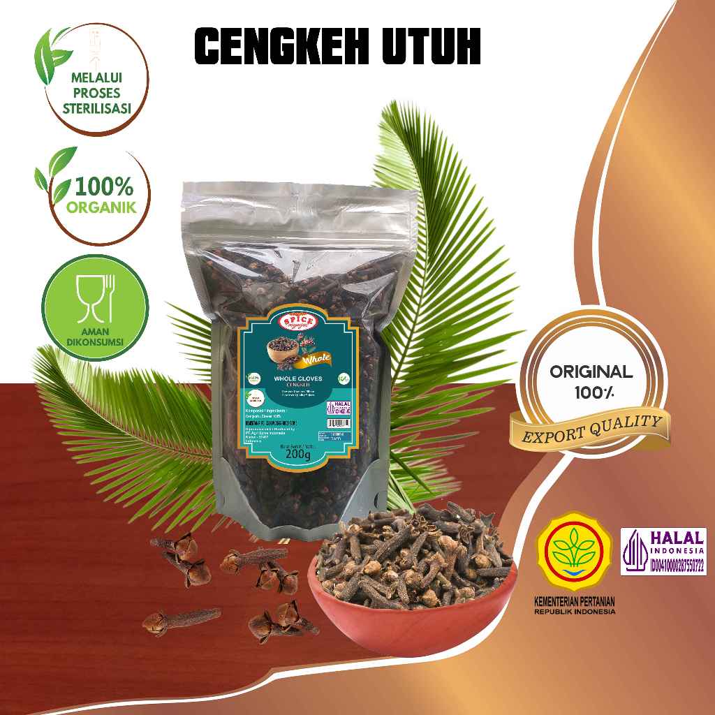 

Spice Voyages Whole Cloves (200gr) / Cengkeh (200gr)