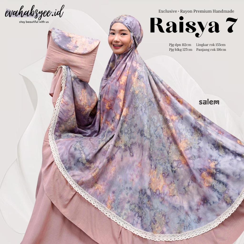 Mukena Raisya Tiedye Super Jumbo Premium / Mukena Tiedye Tania Jumbo