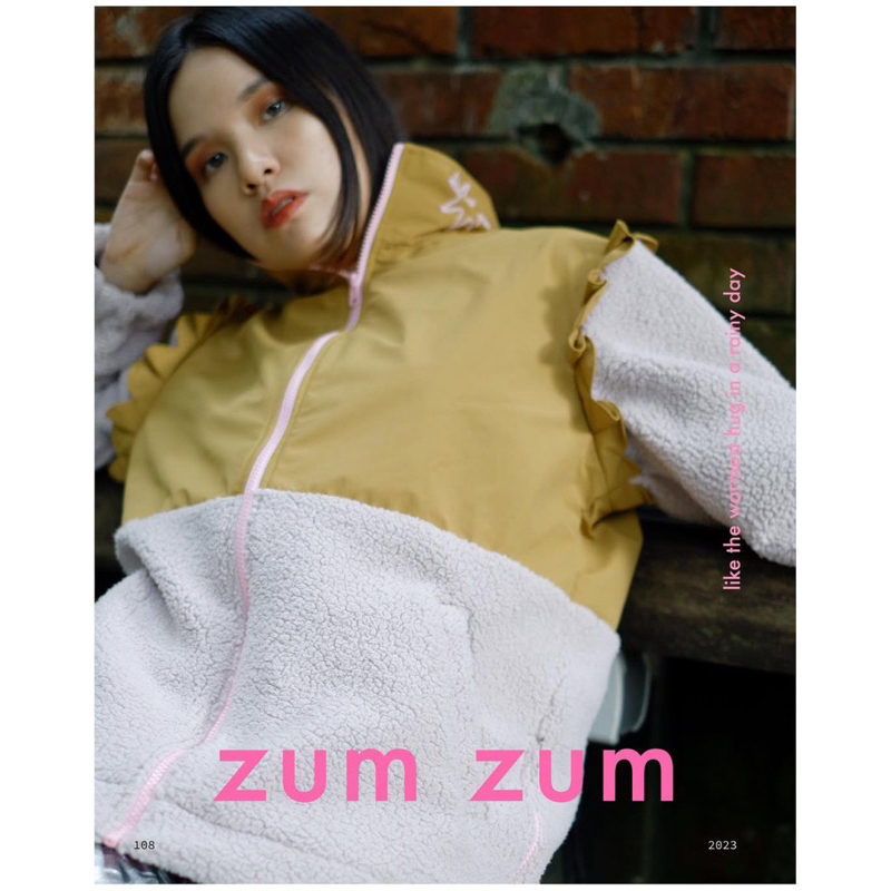 preloved massicot zum zum jacket rose
