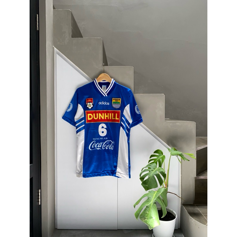 jersey persib retro vintage liga Dunhill 1995 - 1996 original template