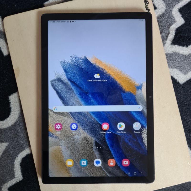 Samsung tab A8 X200 Ram 3/32 wifi only second normal siap pakai