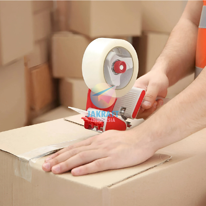 

(6 Roll) Grosir Lakban OPP Inoki Bening Clear Adhesive Tape 2" Inch 45 mm x 90 Yards I-nOki Pack