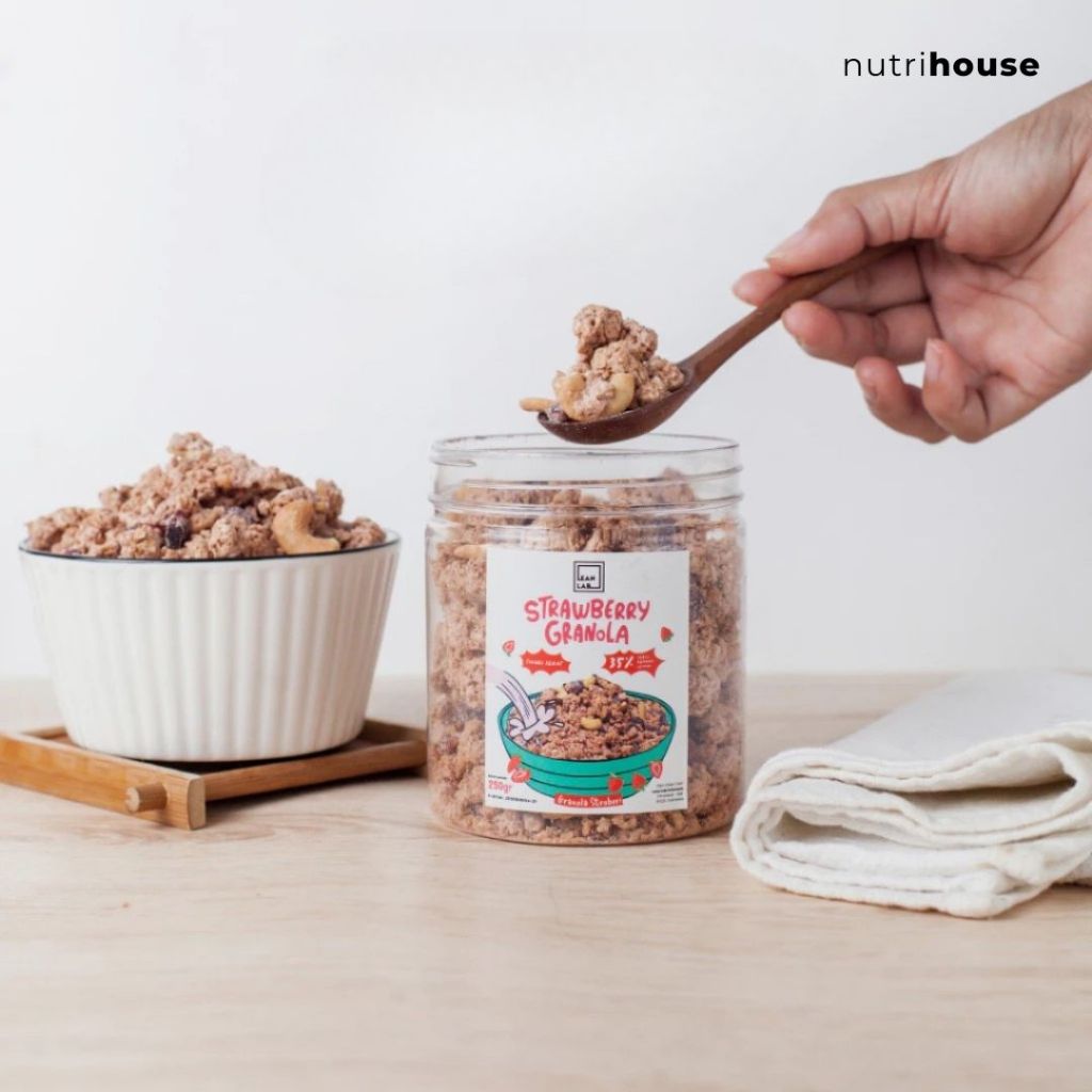 

Lean Lab Granola 250gr Sarapan Sehat Granola